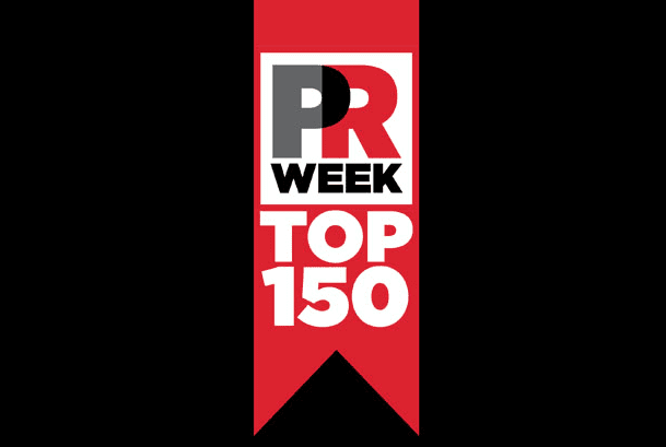 PR Week Top 150 banner