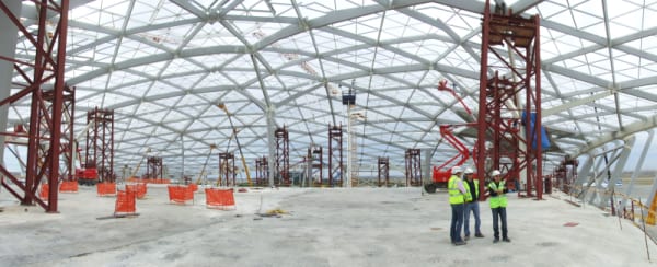 Photo of large infrastructure project