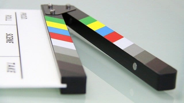 Image of clapper board